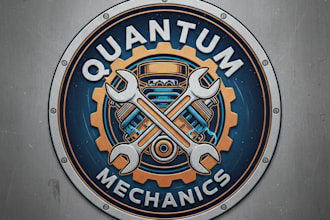 design a bold and professional garage logo for your brand