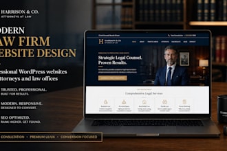 build a wordpress website for law firms