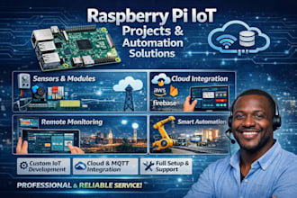 design and setup raspberry pi iot system with sensors mqtt, cloud integration