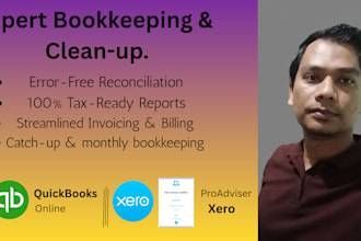 provide expert bookkeeping services with quickbooks online and xero