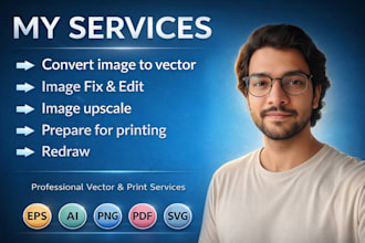 convert your ai image to vector and prepare print ready artwork