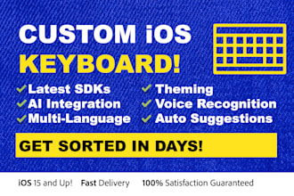 custom ios keyboard or imessage keyboard extension app