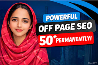 monthly off page SEO with white hat dofollow backlinks