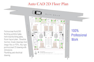autocad 2d drawing  for you