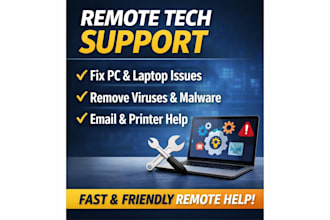 provide professional real time remote IT support
