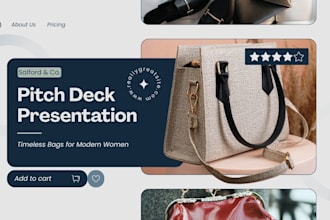 design wellness startup deck fashion brand streetwear african clothing pitchdeck