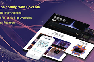 design and create a high converting lovable saas website and supabase