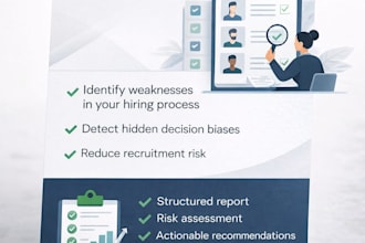 audit and optimize your hiring process to reduce recruitment risk