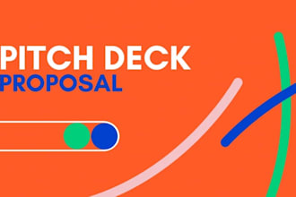 design a professional business proposal presentation in canva