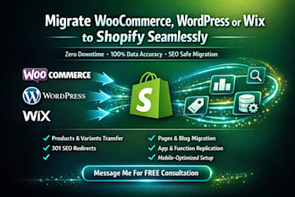 woocommerce to shopify wordpress to shopify wix migration to shopify