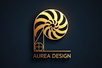design a modern and elegant golden ratio logo for your brand