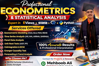 do econometrics and time series analysis using eviews, stata