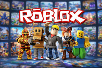 develop entire roblox game, create roblox tycoon and roblox simulator game