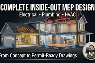 do mep, hvac, electrical, and plumbing drawings