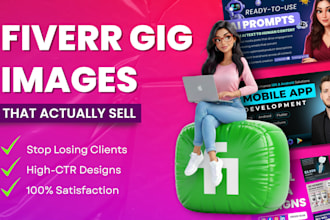 professional fiverr gig image and fiverr gig thumbnail