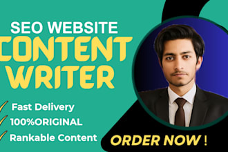 write blog posts website and product content