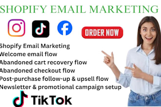 setup klaviyo abandoned cart email flow to recover lost sales