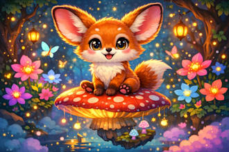 create whimsical watercolor storybook children animal storybook