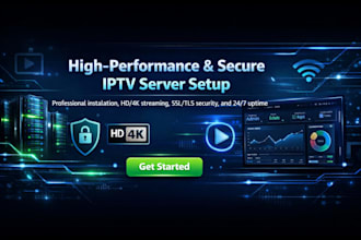 develop streaming server, I p TV server, xtream ui  xuione with ssl cetificate