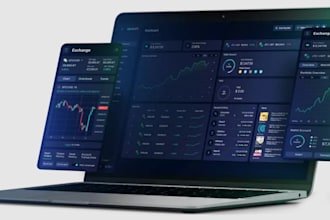 create crypto exchange platform, wallet app, dex p2p exchange platform