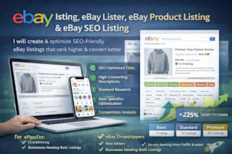 do ebay listing ebay lister ebay product listing ebay seo listing