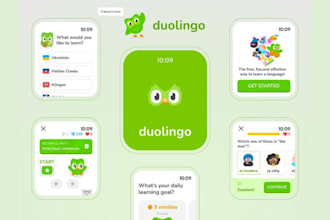design and develop duolingo case app language learning app ai educational app