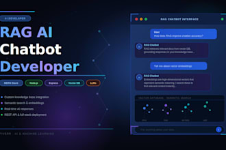 build a custom rag ai chatbot using mern and vector db