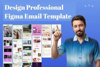 design professional figma email template