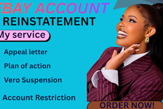 l reinstate your ebay seller account and fix account suspension