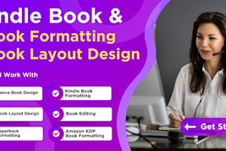 poetry book formatting, children book formatting and paperback formatting