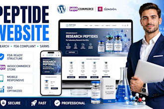 build peptide website research peptide fda compliant peptide store sarms website