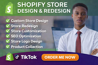 design or redesign shopify store and do SEO optimization and full setup