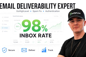 fix your gohighlevel email deliverability and spam issues
