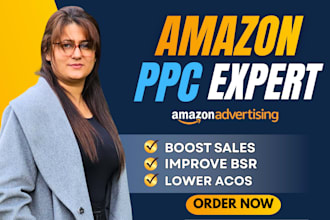 setup and manage amazon ppc campaigns and advertising ads