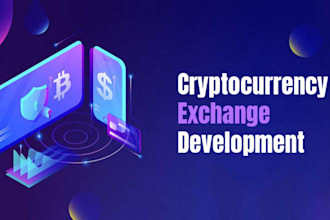 create cryptocurrency exchange platform, wallet app, p2p exchange website