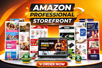 setup amazon ebc shopify storefront tik tok brand store design a plus content