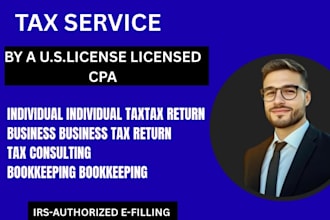 do licensed CPA, offer full service individual tax filing as a CPA