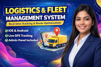 build a fleet tracking app and courier management software