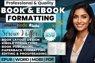 do book formatting ebook formatting paper back formatting for amazon publishing