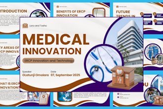 design edit medical pitch deck redesign healthcare powerpoint presentation slide