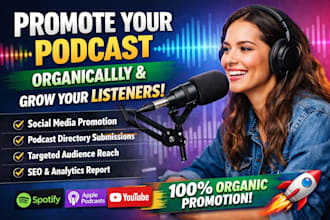 spotify podcast promotion apple podcast marketing organic listeners
