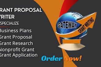 do grant research, grant writing, grant proposal nonprofit