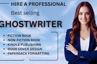 be your book writer, ebook ghostwriter,self help ebook writer