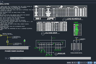 do electrical design and estimator for residential, warehouse