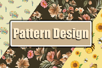 pattern and print design for fabric and home decor