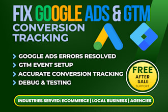 fix google ads conversion tracking with GTM setup