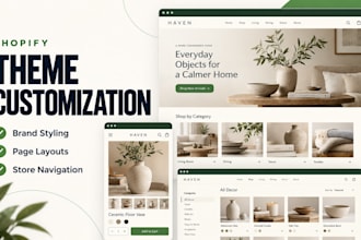design and customize shopify themes for your responsive ecommerce website