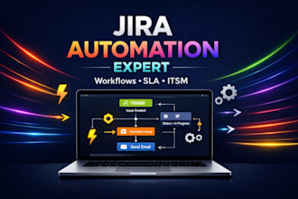 design advanced jira automation rule and optimize workflows for itsm and service