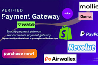create or integrate shopify payment gateway, payment gateway, airwallex, revolut
