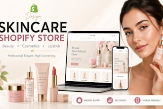 design skincare shopify store skincare website beauty website lipstick store
